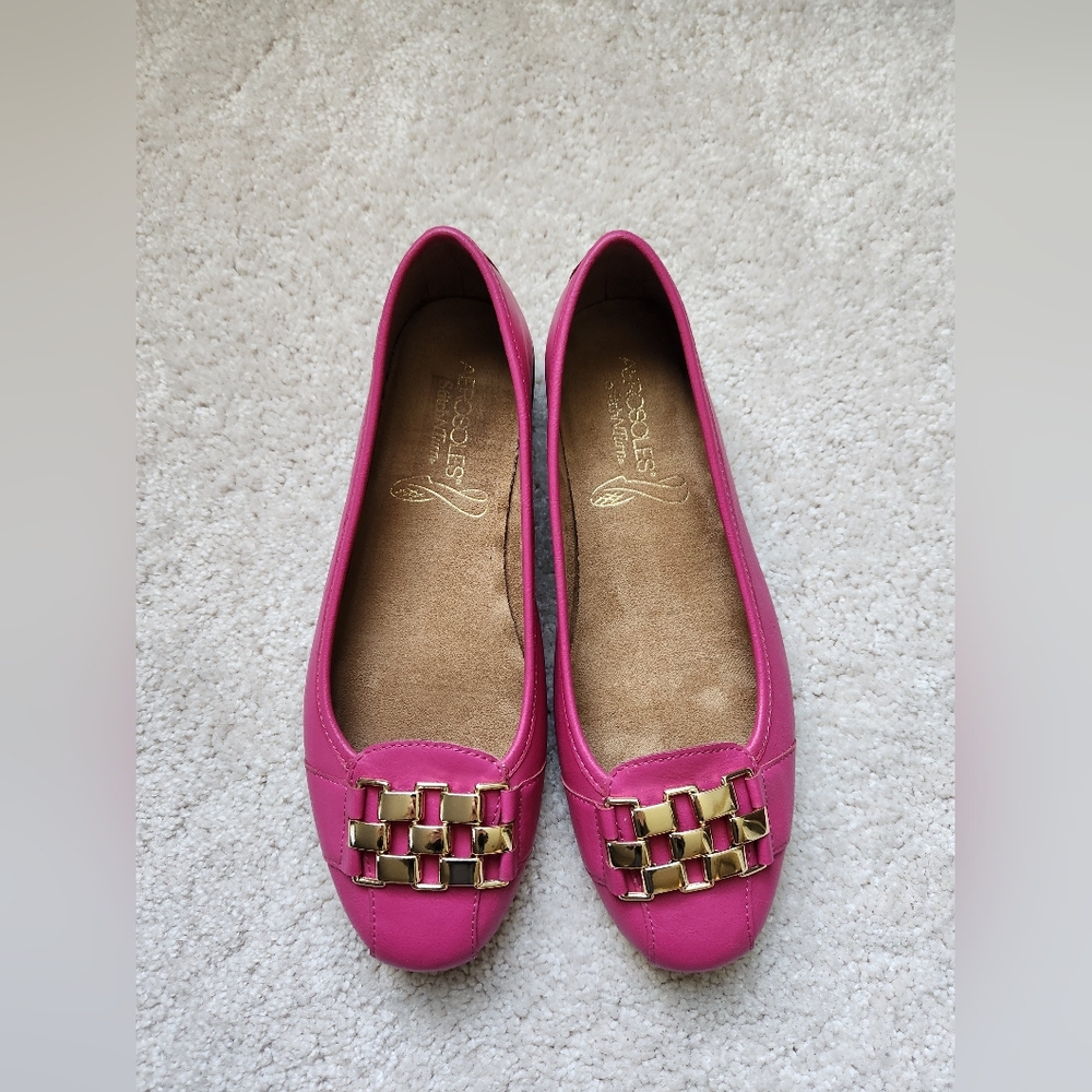 Magenta AEROSOLES flats